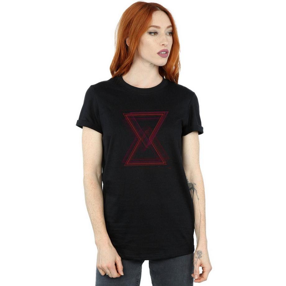 MARVEL Avengers Infinity War Black Widow Symbol T-Shirt  