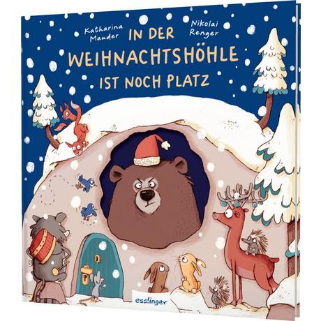 In der Weihnachtshöhle ist noch Platz Mauder, Katharina; Renger, Nikolai (Illustrationen) Copertina rigida 