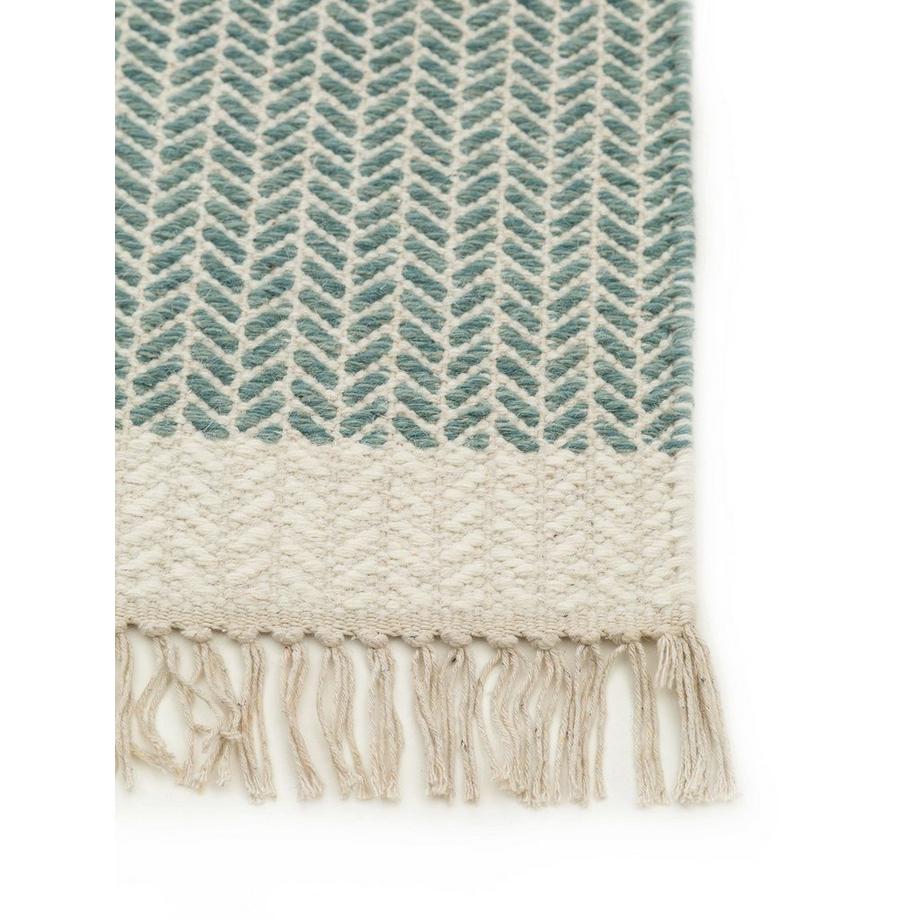 Benuta Tappeto di lana Kim Menta  