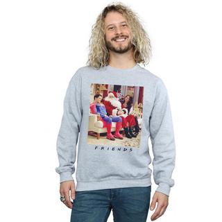 Friends  Superman And Santa Sweatshirt 
