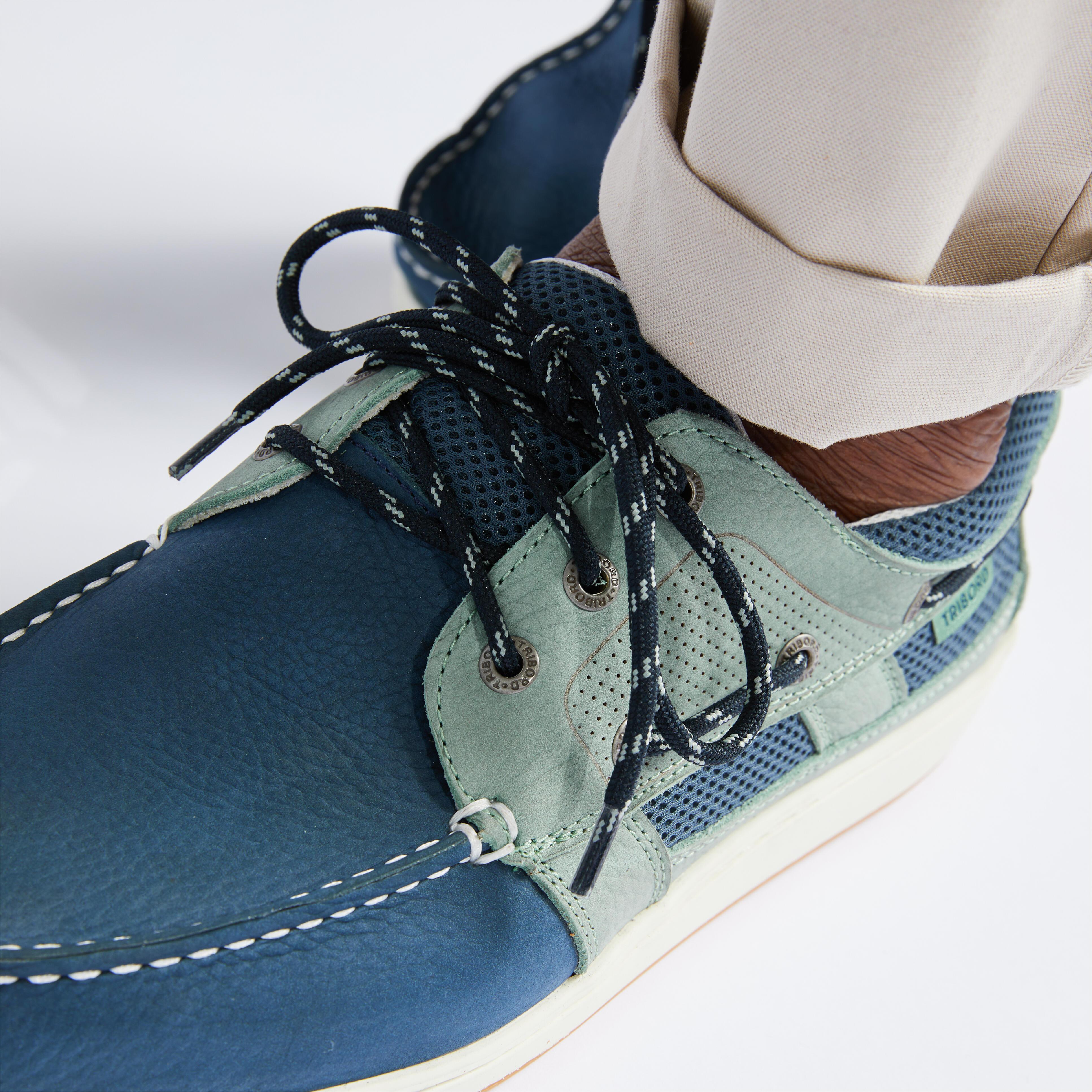 DECATHLON  Scarpe da barca uomo pelle 