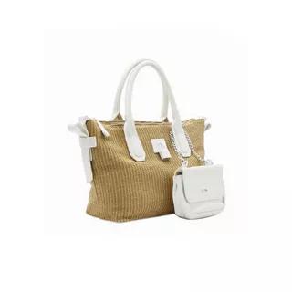 V73  Mariel Bis Tote  Handtasche Beige