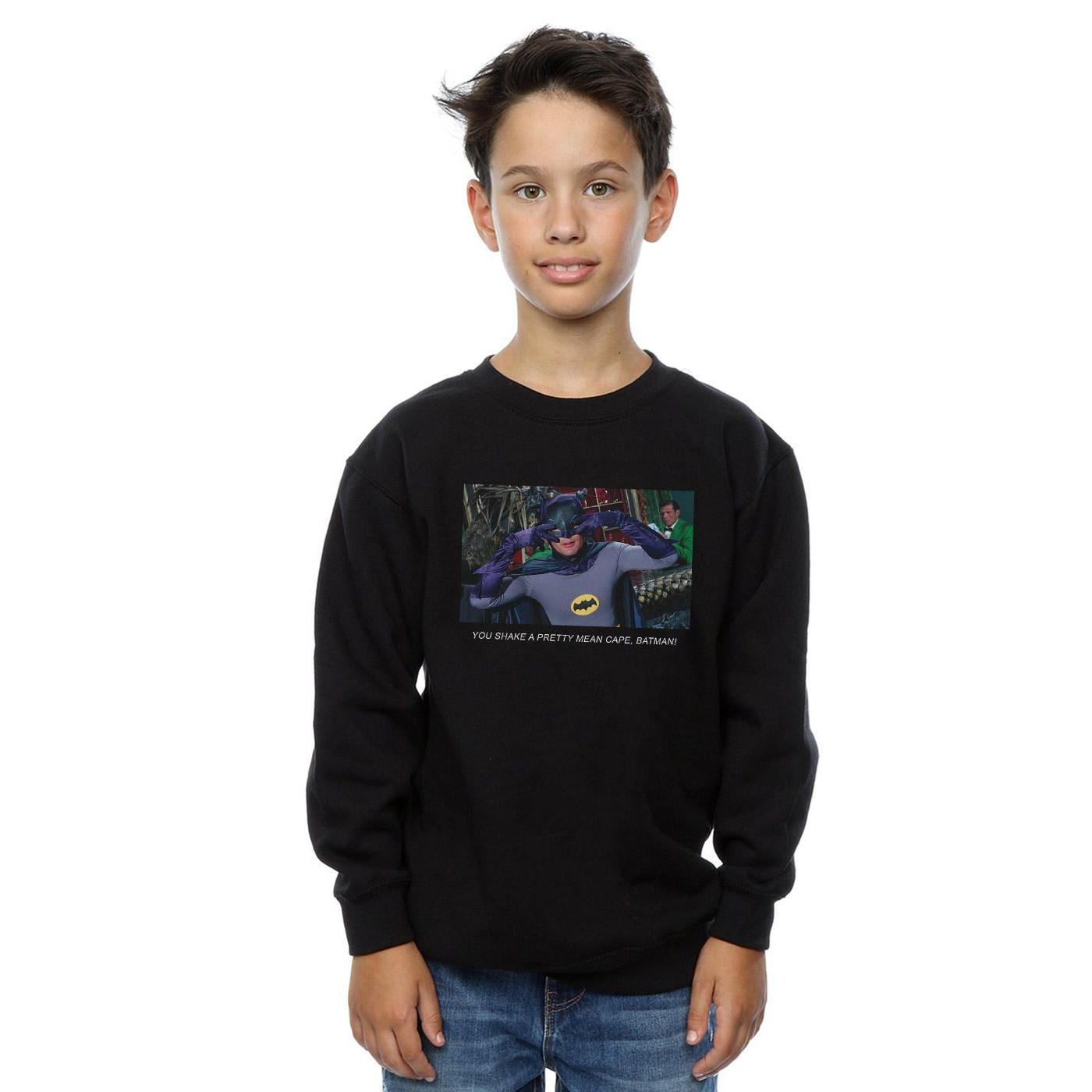 DC COMICS  Batman TV Series Mean Cape Sweatshirt 