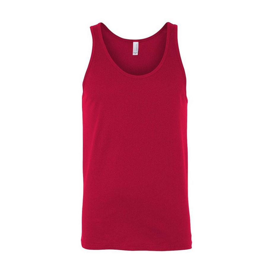 Canvas Jersey TankTop, ärmellos