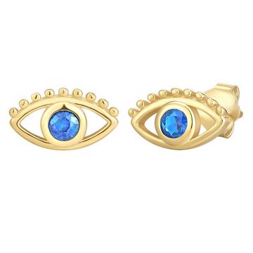 Femme Boucles d´oreilles Œil omniscient