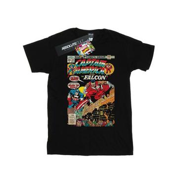 Tshirt CAPTAIN AMERICA AND FALCON COMIC COVER
