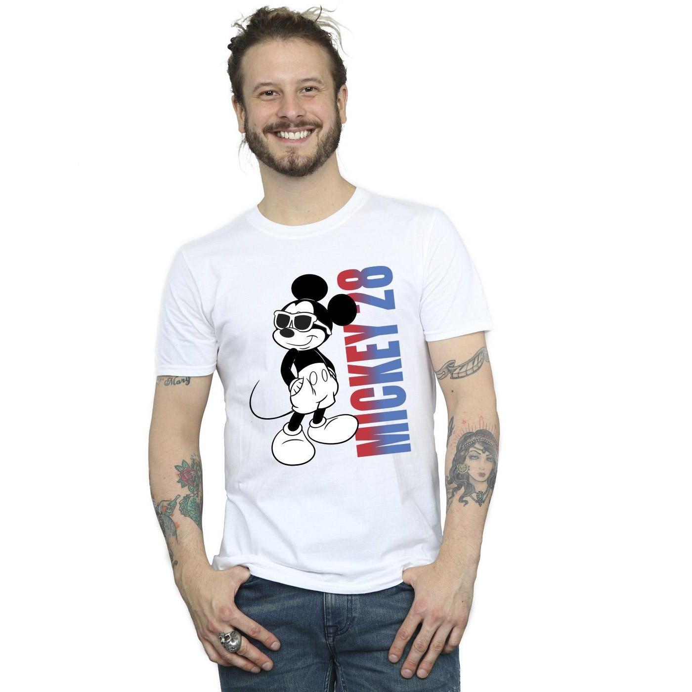 Disney Mickey 28 Grafikdruck T-Shirt  