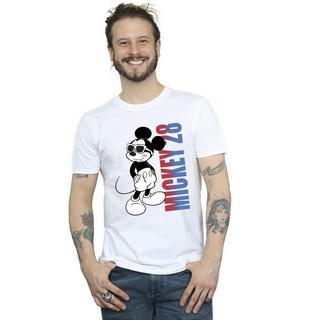 Disney Mickey 28 Grafikdruck T-Shirt  