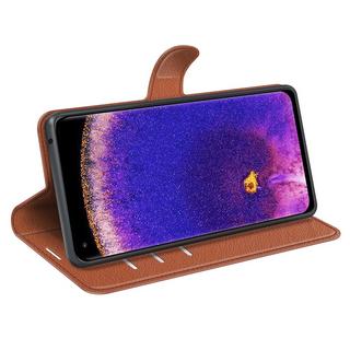 Cover-Discount  Oppo Find X5 Pro - Custodia In Pelle 