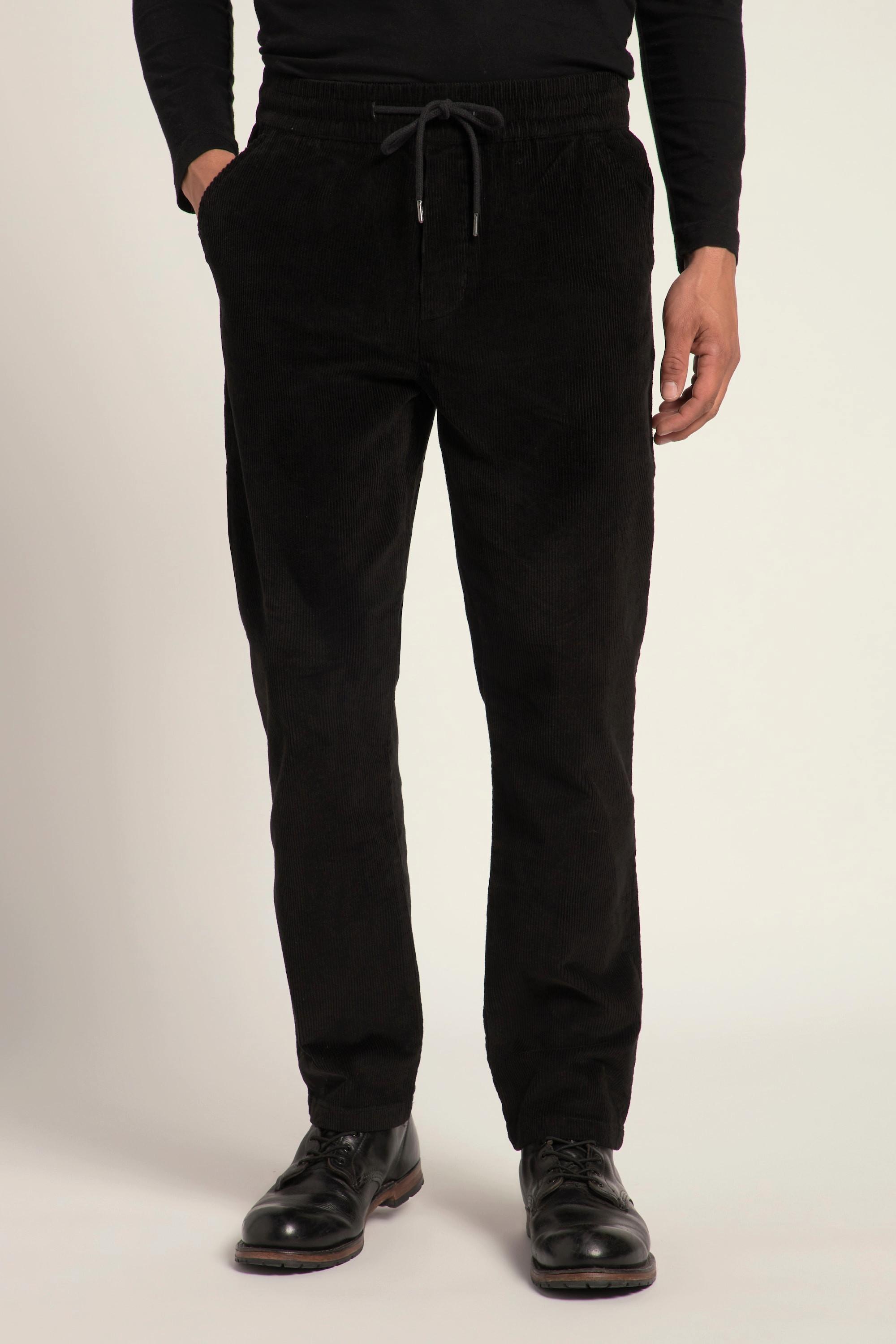 JP1880  Pantalon en velours côtelé. Taille élastique et coupe Modern Fit. 