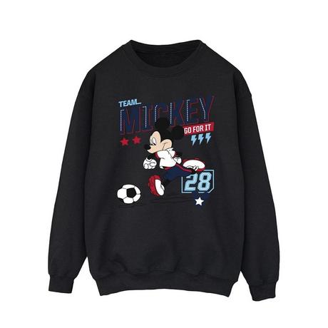 Disney  Mickey Mouse Team Mickey Football Sweatshirt 