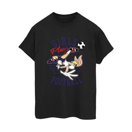 LOONEY TUNES Girls Play Football T-Shirt  