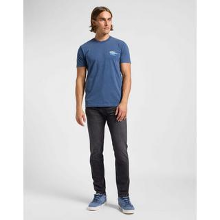 Lee Medium Logo T-Shirt Orion Blue  