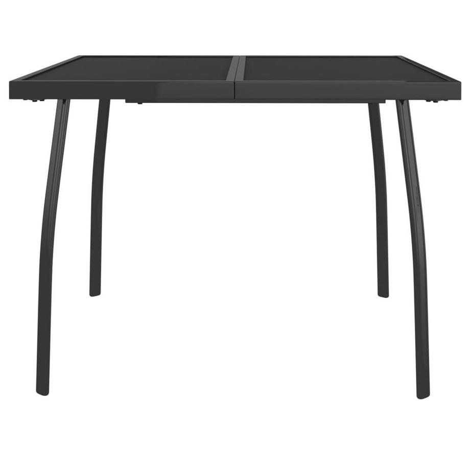VidaXL Gartentisch stahl  