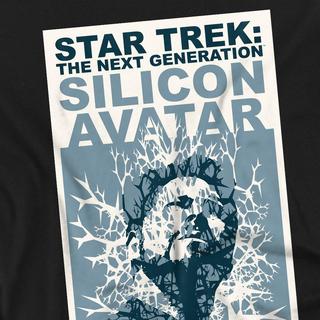 Star Trek Star Trek The Next Generation Silicon Avatar T-Shirt Maniche Lunghe  