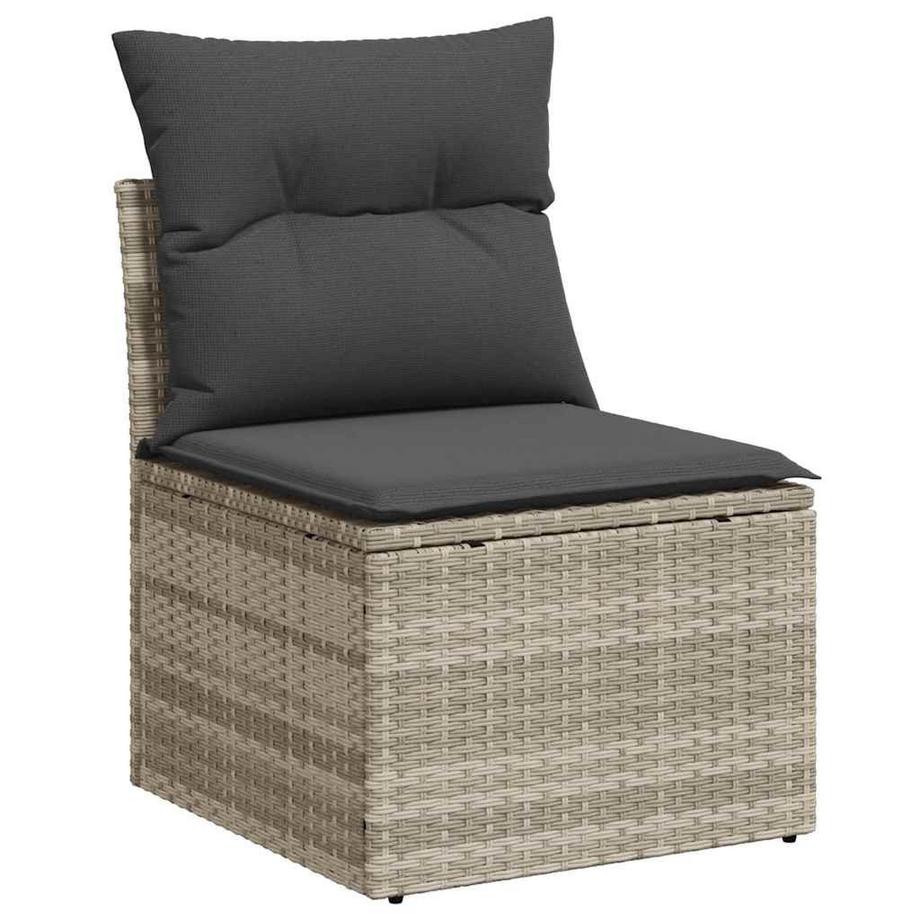 VidaXL Gartensofa poly-rattan  