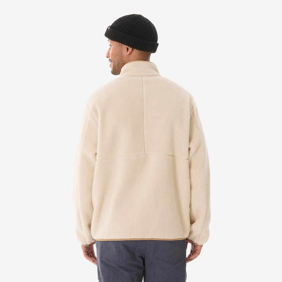 QUECHUA  Polaire de randonnée homme, sherpa MH500 beige 