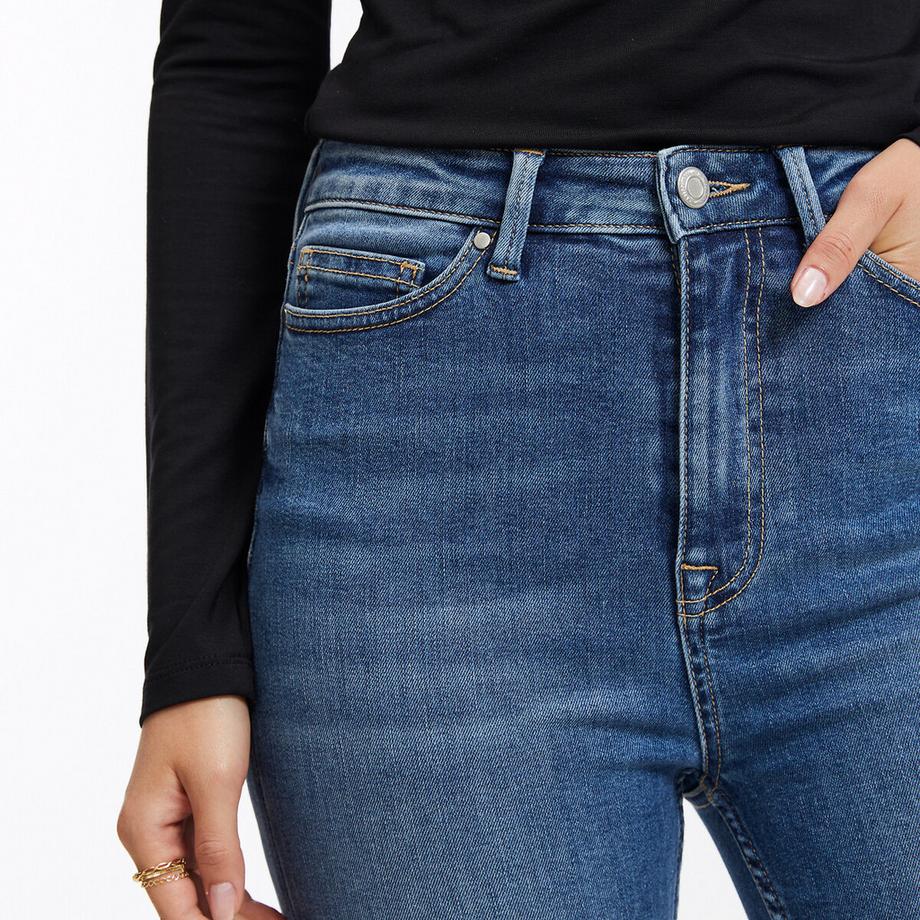La Redoute Collections Skinny Fit High Rise Jeans  