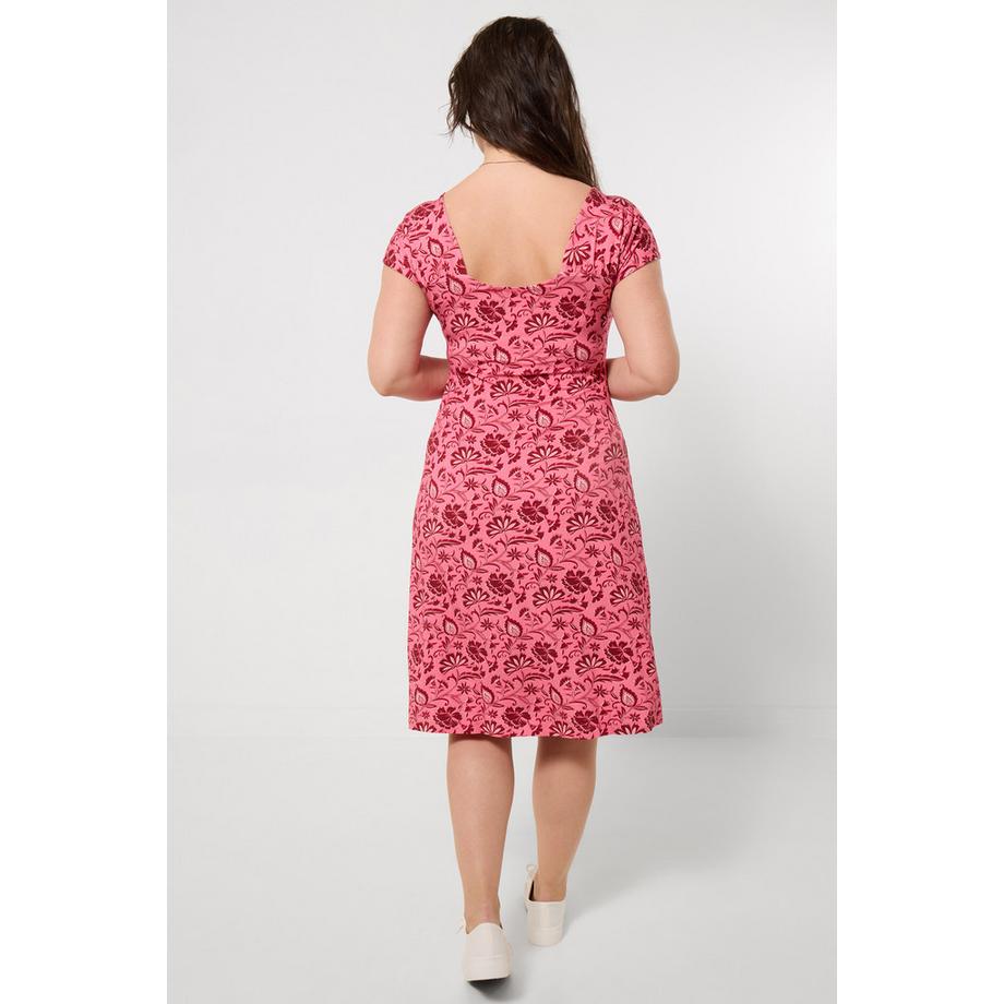 Joe Browns Jersey-Kleid mit Print und gerafftem Detail  