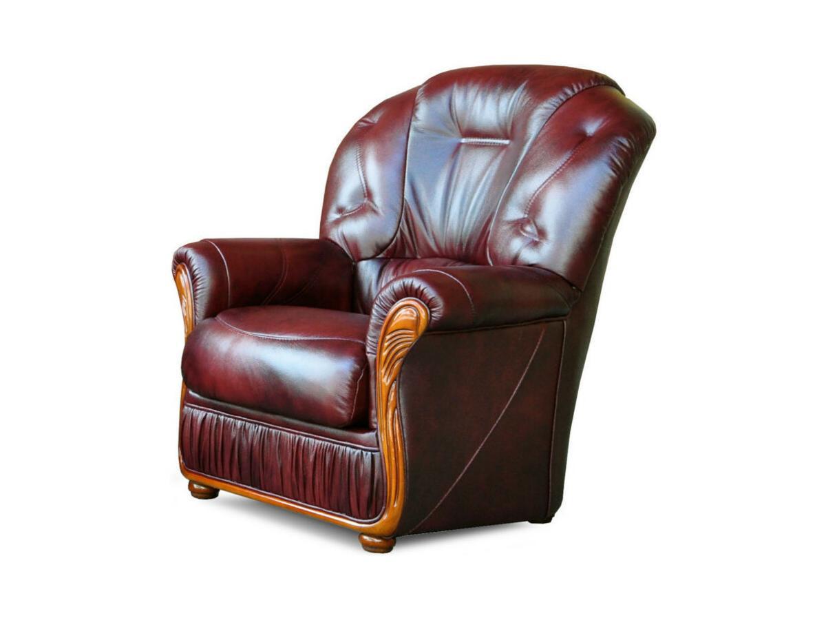 Vente-unique Divano 3+cuoio di bufalo DAPHNE  