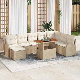 VidaXL Gartensofa poly-rattan  