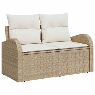 VidaXL Gartensofa poly-rattan  