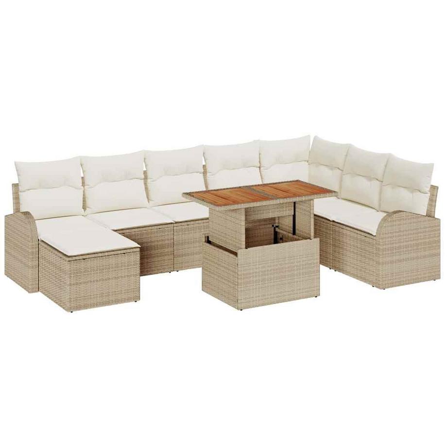 Gartensofa poly-rattan