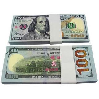 Gameloot  Faux argent - 100 dollars américains (100 billets) 