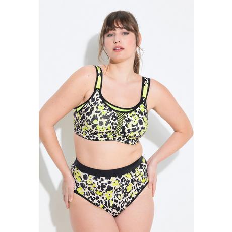 Ulla Popken Sport-BH Leomuster bügellos Cup C-E  