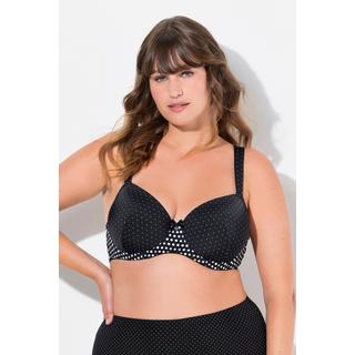 Ulla Popken Soutien-gorge à armatures motif à pois bonnets souples  