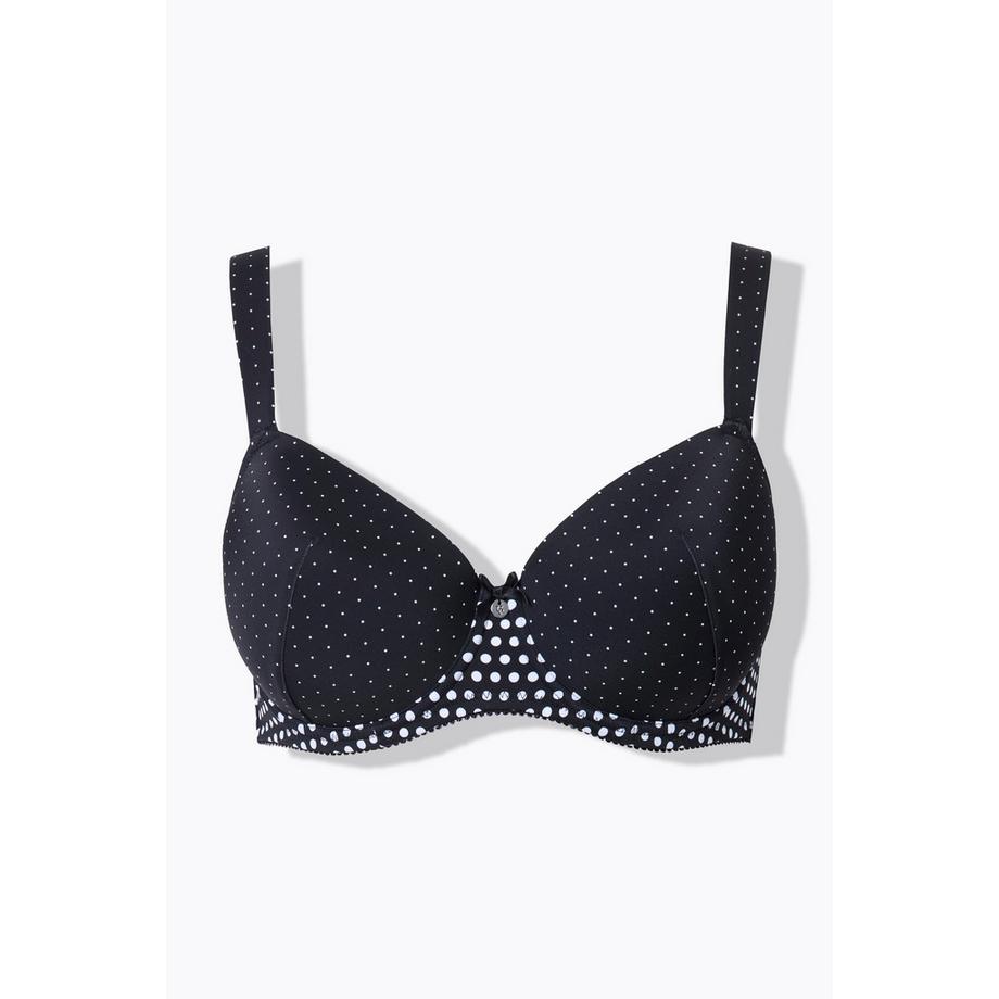 Ulla Popken Soutien-gorge à armatures Pois Bonnets Souples  