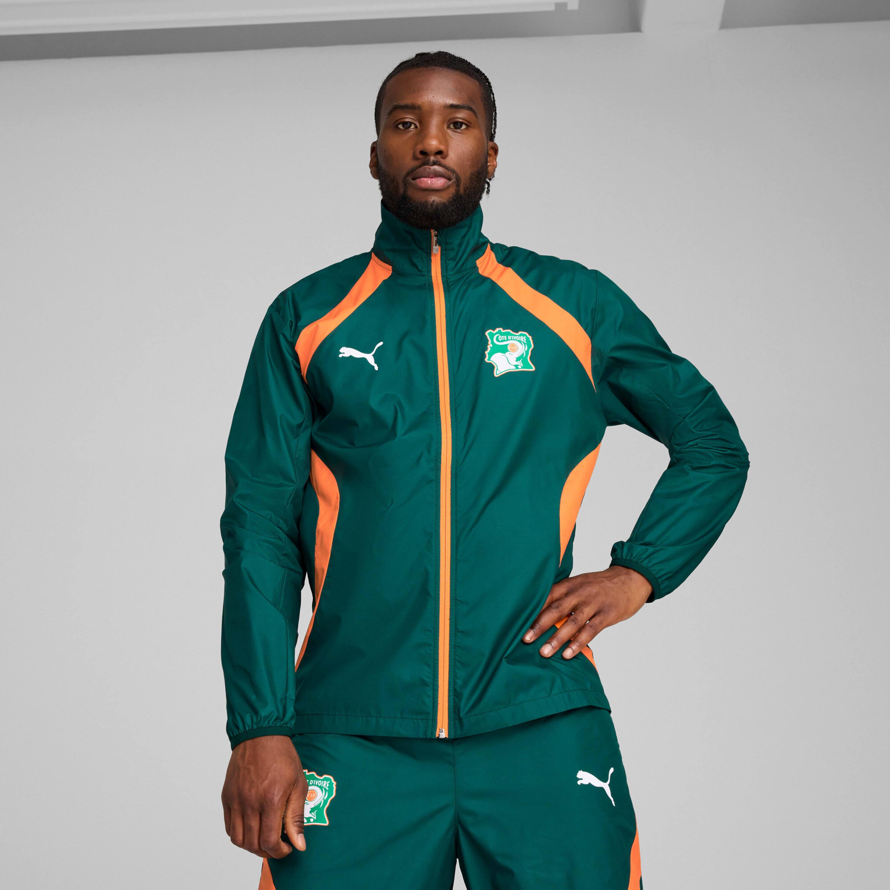 PUMA  präspiel-jacke côte d'ivoire 2024 