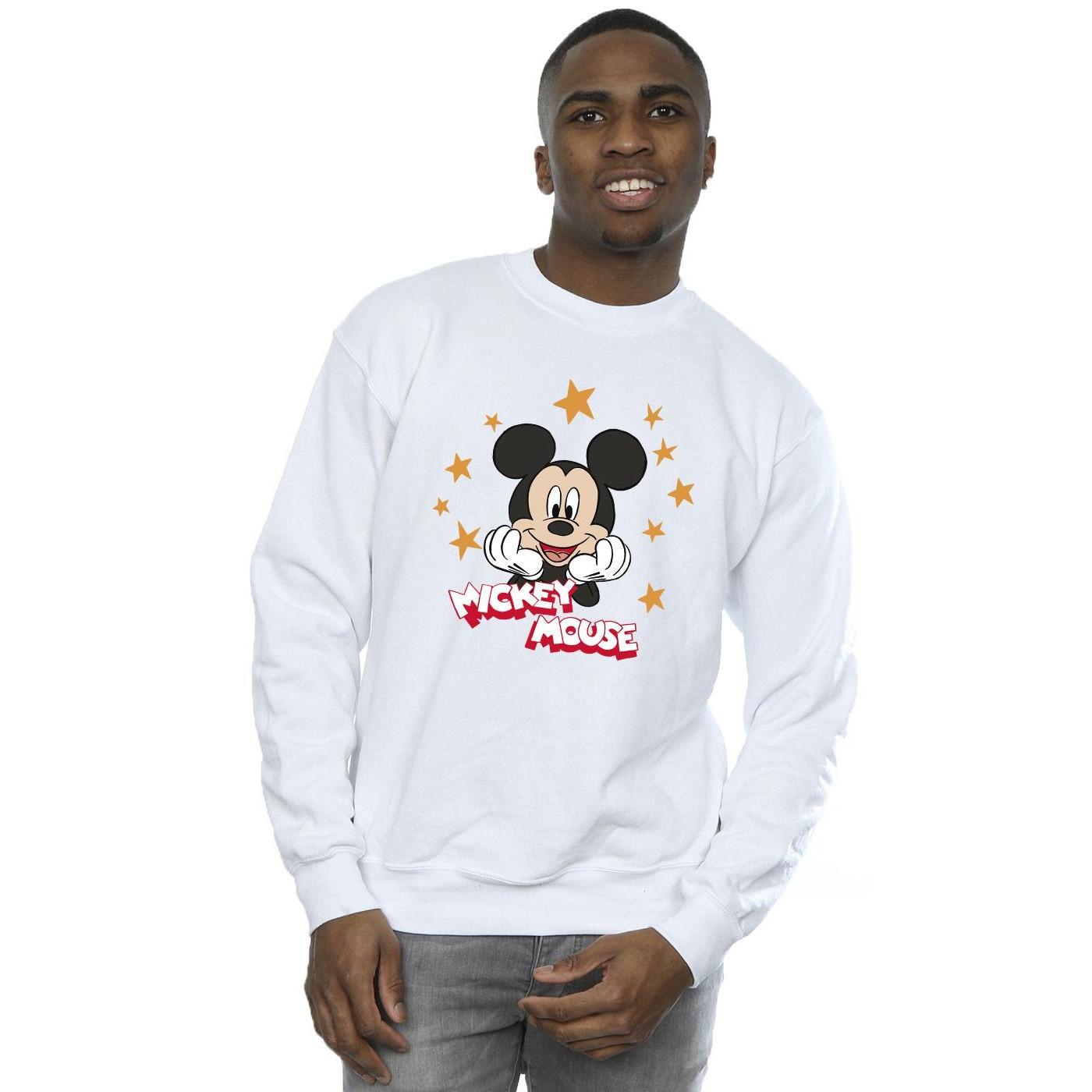 Disney Mickey Mouse Grafik Print Sweatshirt  