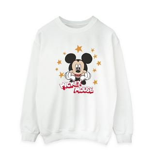 Disney Mickey Mouse Grafik Print Sweatshirt  