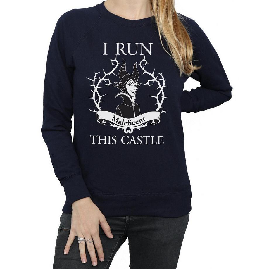 Disney I Run This Castle Maleficent Sweatshirt  