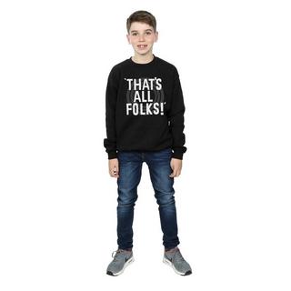 LOONEY TUNES  That´s All Folks Text Sweatshirt 