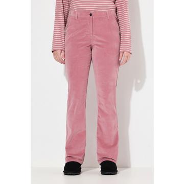 Pantaloni in velluto a coste modello Marie in cotone biologico elasticizzato con boot cut