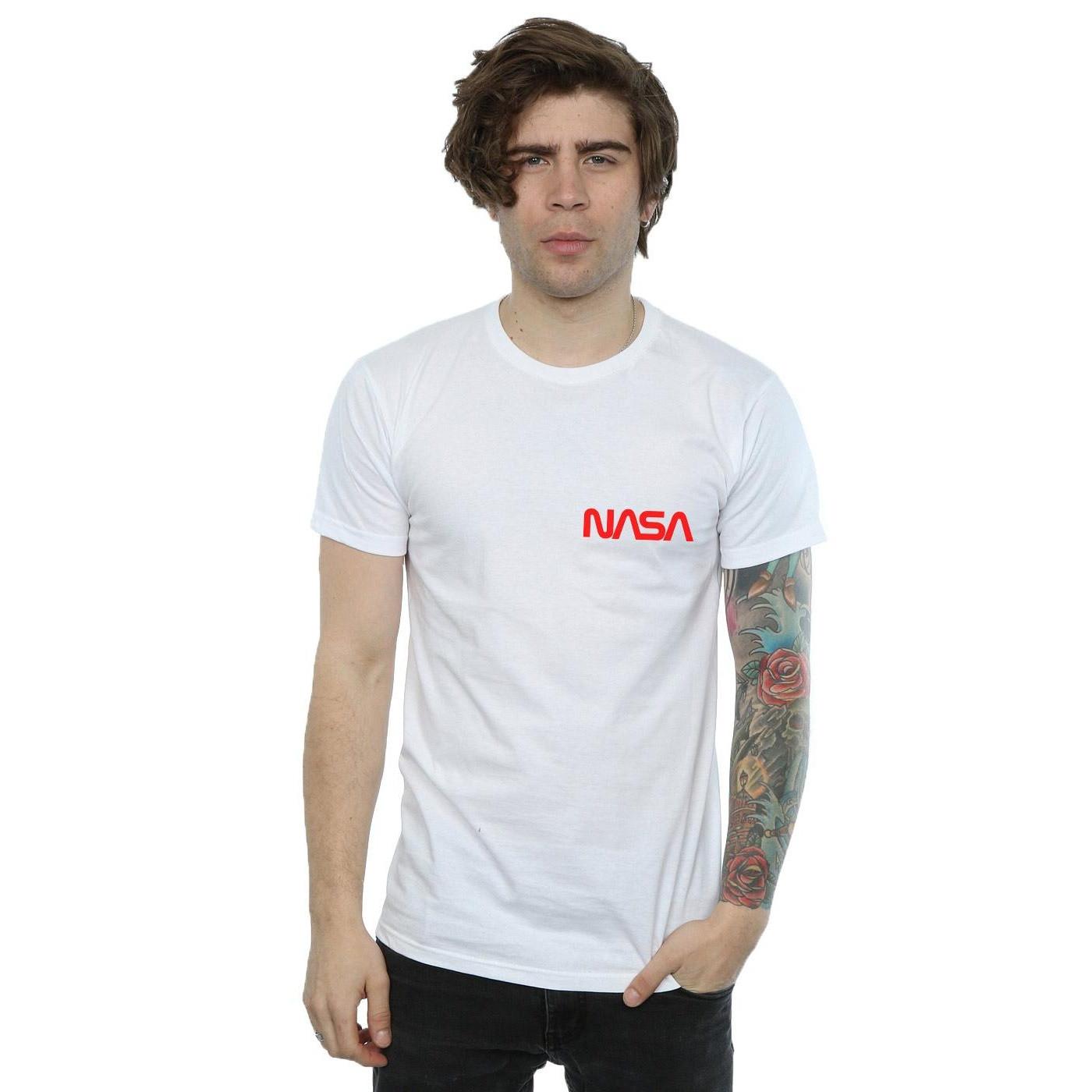 Nasa  Modern Logo Chest TShirt 