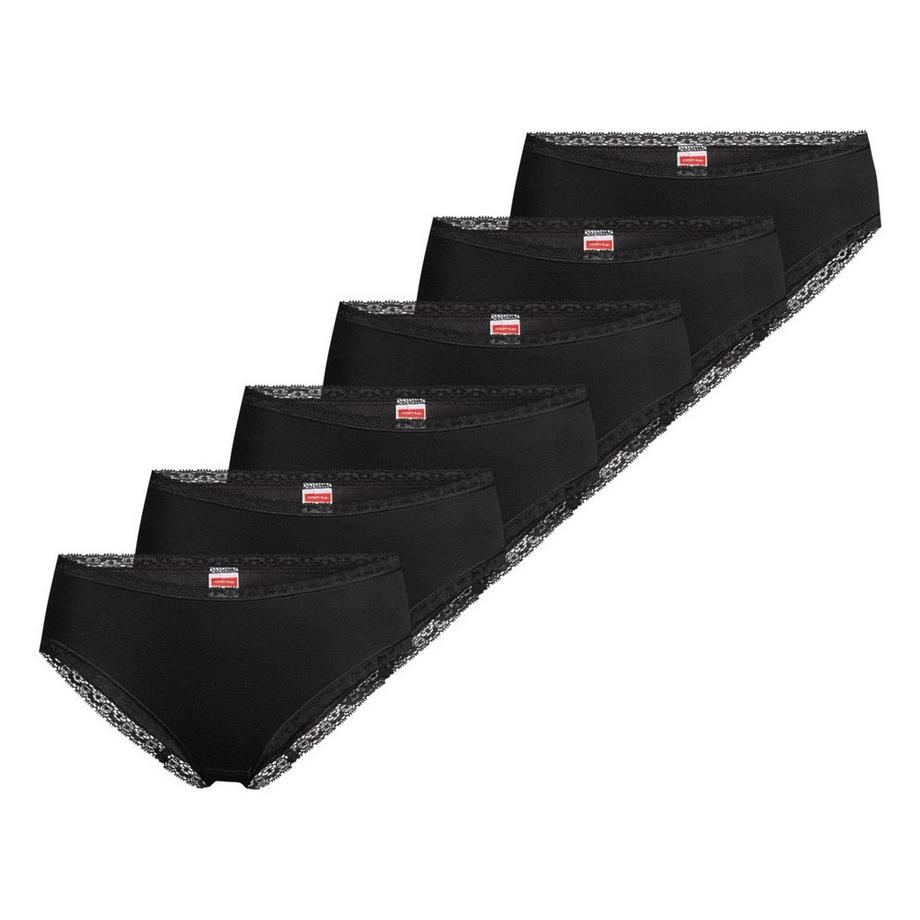 Modal lot de 6  - culottes taille basse