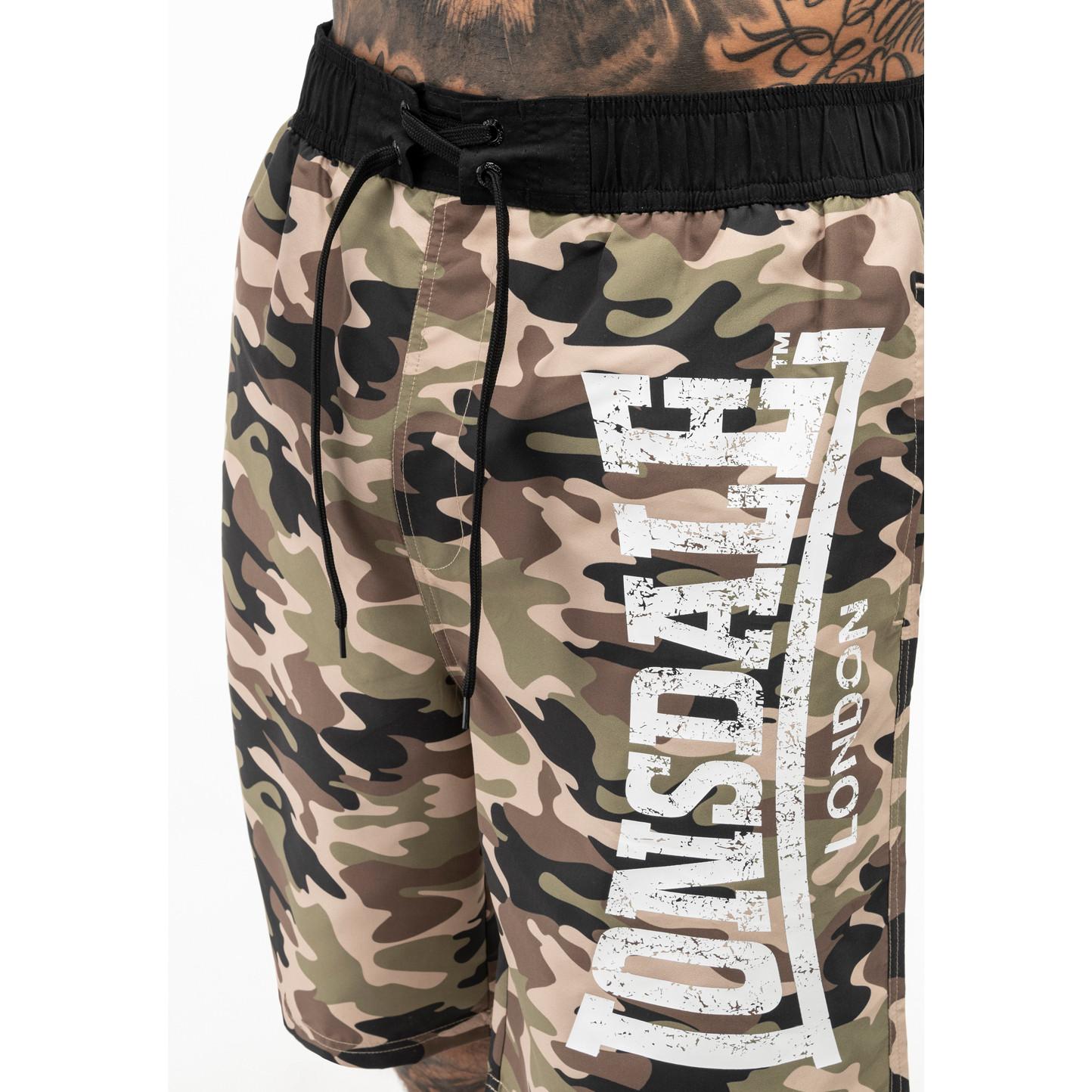 LONSDALE Ballymena Camouflage Badehose  
