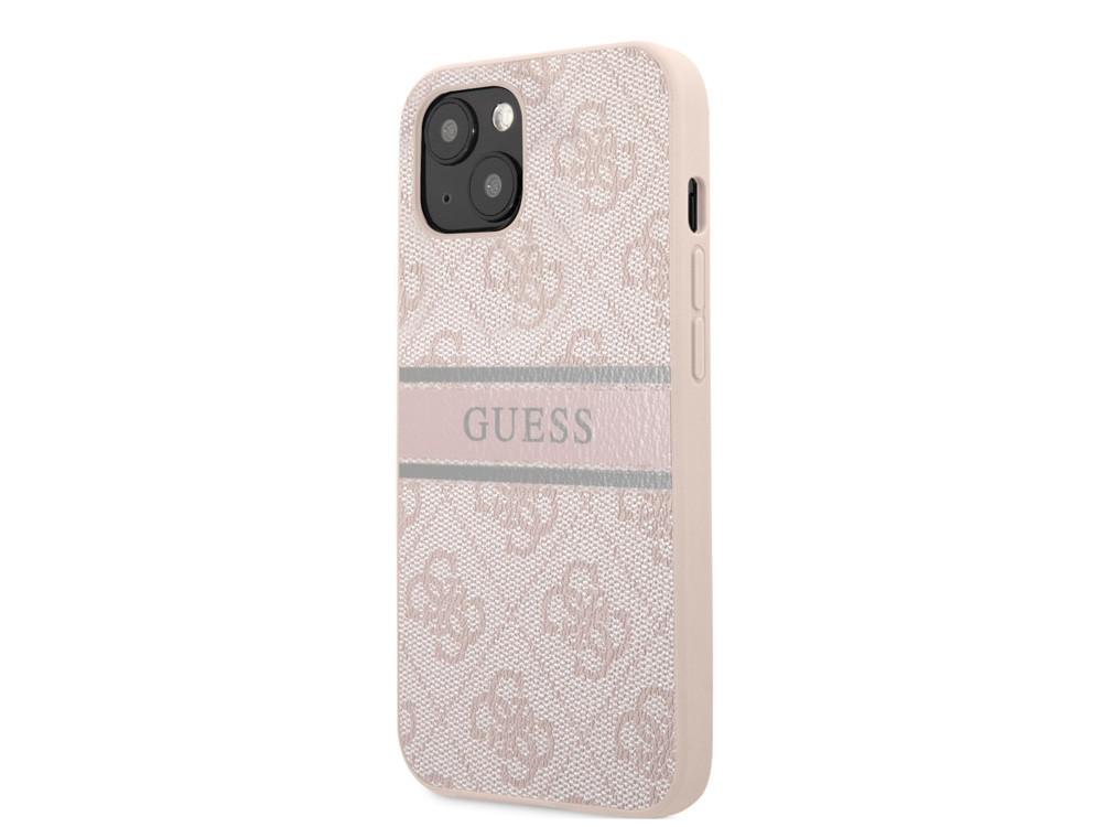 GUESS  Hülle Apple iPhone 13 Mini PU 4G Stripe 