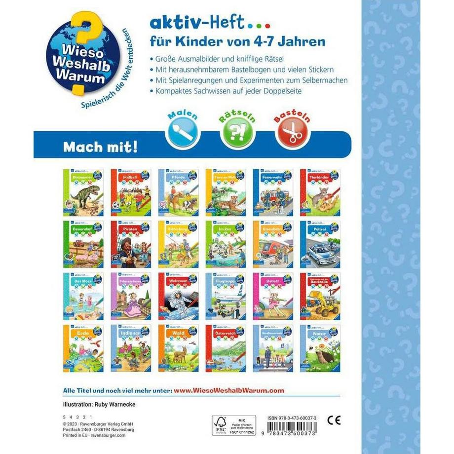 Ravensburger  Wieso? Weshalb? Warum? aktiv-Heft: Natur 