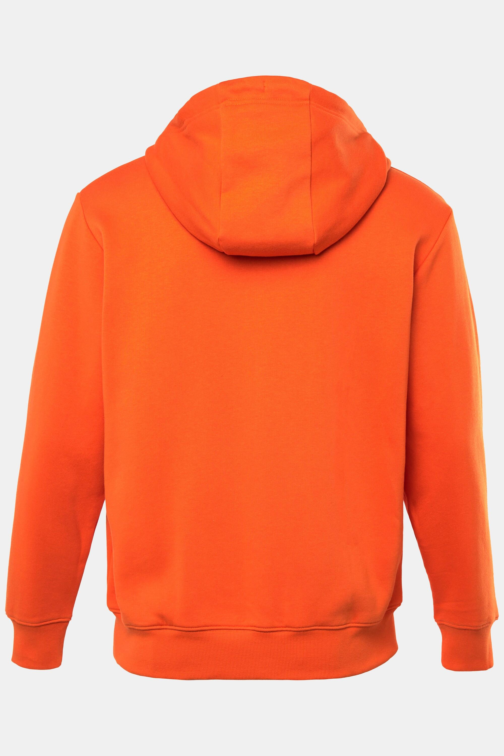 JP1880 Hoodiejacke mit Reissverschluss und Kängurutasche  