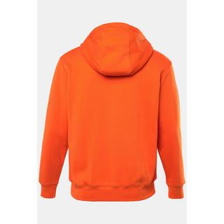 JP1880 Hoodiejacke mit Reissverschluss und Kängurutasche  