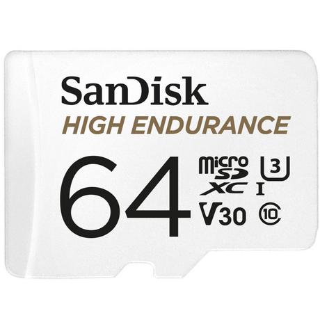 SanDisk  SanDisk High Endurance 64 GB MicroSDXC UHS-I Classe 10 