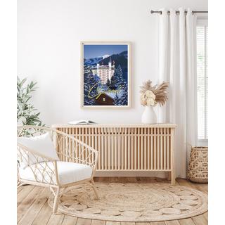 La-Jonx Poster Gstaad by Night  