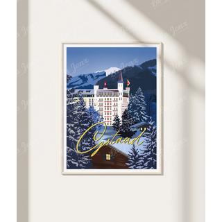 La-Jonx Poster Gstaad by Night  