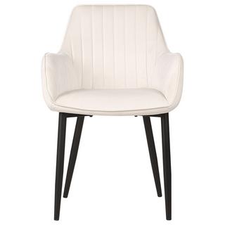 Beliani Set di 2 sedie da pranzo en Velluto Glamour WELLSTON  