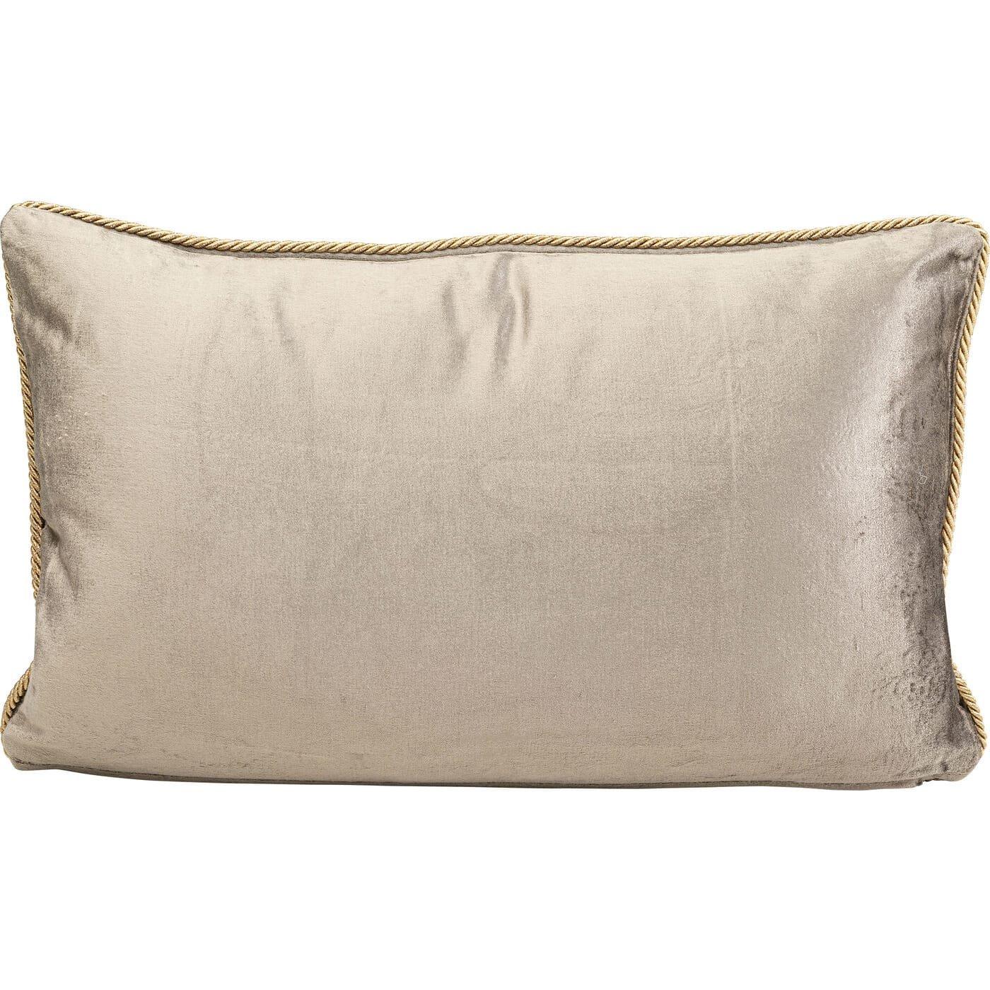 KARE Design Coussin Glitter Libellule marron 50x30  