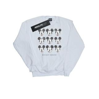 Disney Mickey Mouse Faces Sweatshirt  